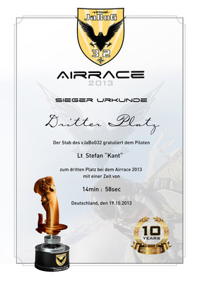 Urkunde vJaBoG32 Airrace 2013 Dritter.jpg